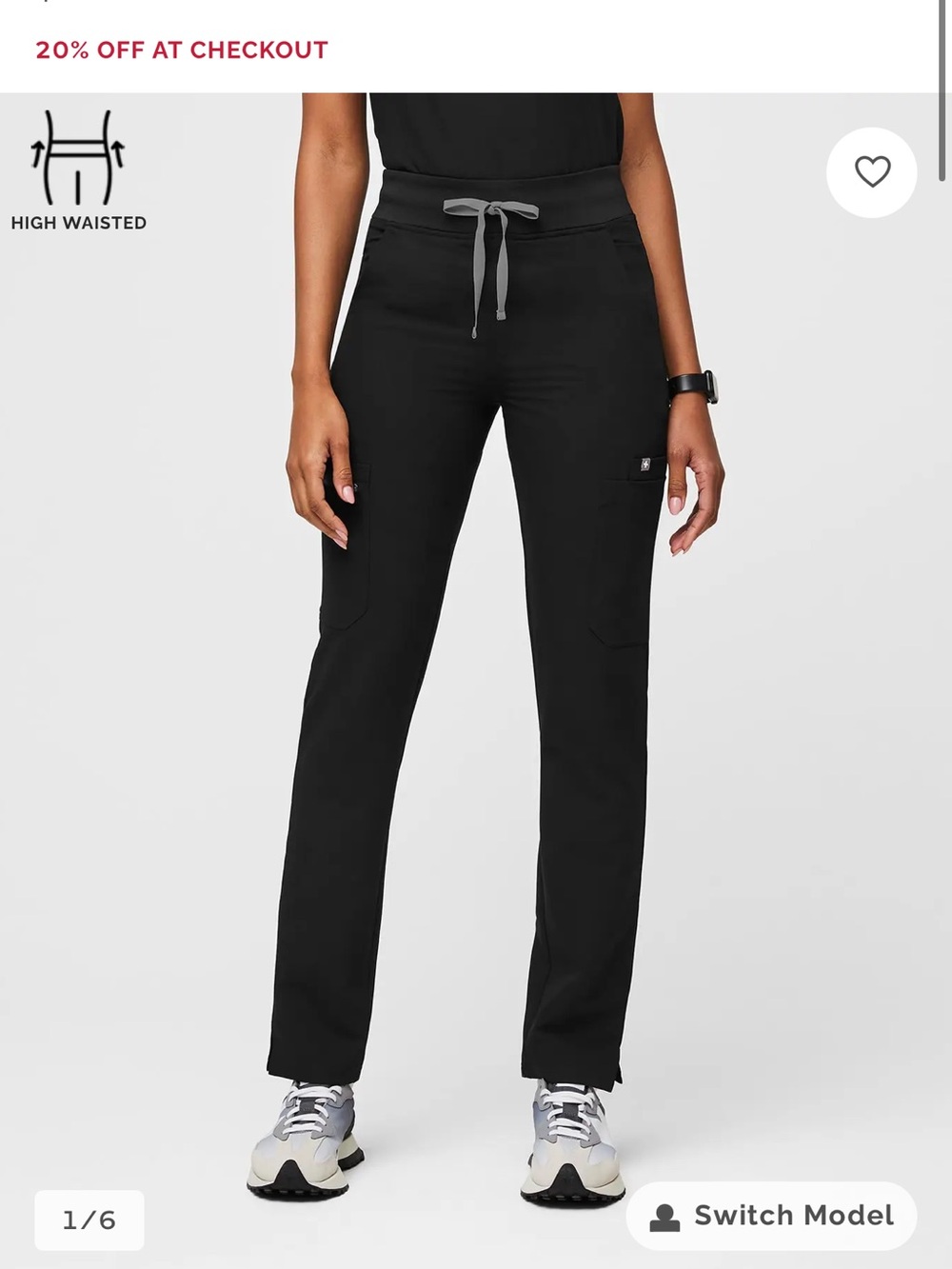 Figs High Waisted Yola Skinny Scrub Pants™
Large